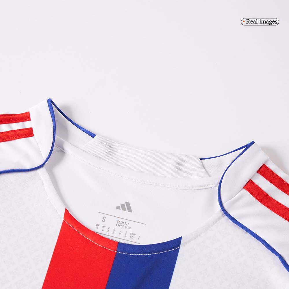 Men's Olympique Lyonnais Home Replica Soccer Jersey 2025/26 Men's Olympique Lyonnais Home Replica Soccer Jersey 2025/26