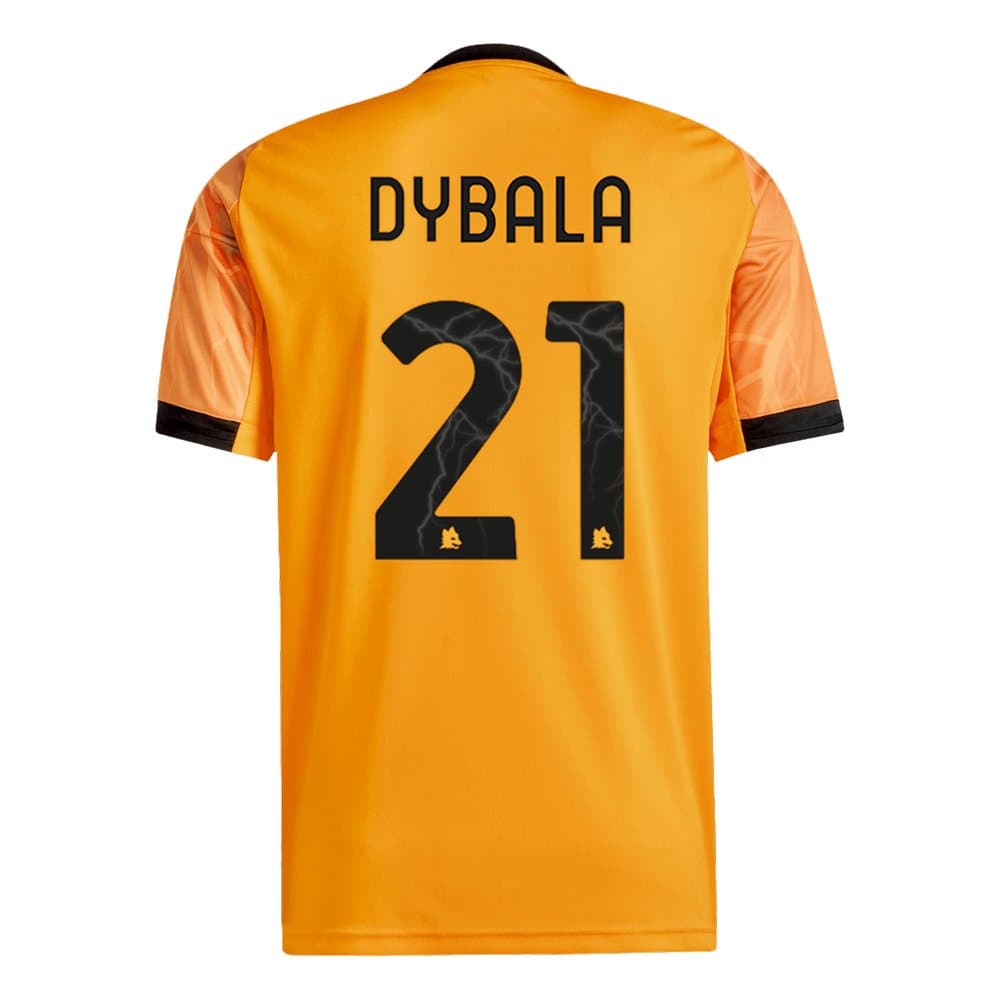 Men's DYBALA #21 Roma Away Replica Soccer Jersey 2025/26 Men's DYBALA #21 Roma Away Replica Soccer Jersey 2025/26