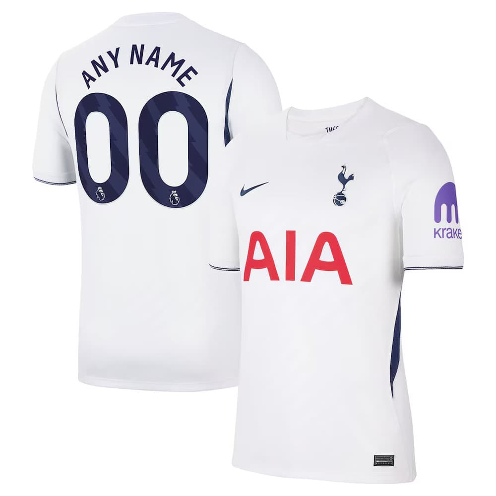 Kid's Tottenham Hotspur Home Stadium Replica Custom Jersey 2026/27