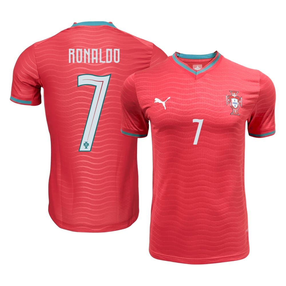 Men's RONALDO #7 Portugal Home Authentic Jersey World Cup 2026 Men's RONALDO #7 Portugal Home Authentic Jersey World Cup 2026