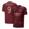 Men's HAALAND #9 Manchester City Third Away Replica Soccer Jersey -UCL 2024/25