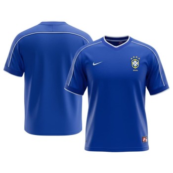 Men's Brazil Away Retro Soccer Jersey 1998