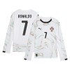 Men's RONALDO #7 Portugal Away Long Sleeve Soccer Jersey 2025 Men's RONALDO #7 Portugal Away Long Sleeve Soccer Jersey 2025