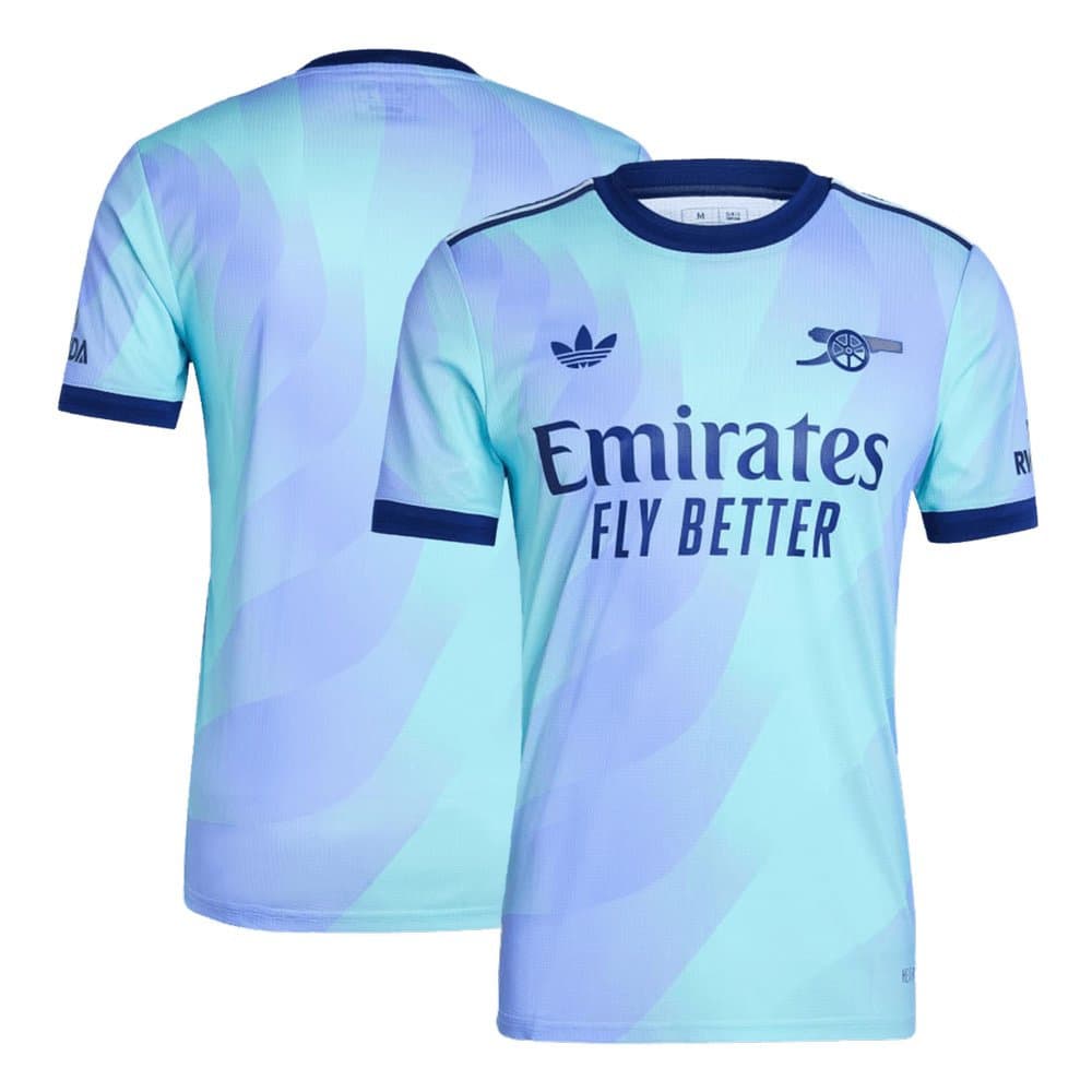 Men's Arsenal Third Away Authentic Jersey 2024/25 Men's Arsenal Third Away Authentic Jersey 2024/25