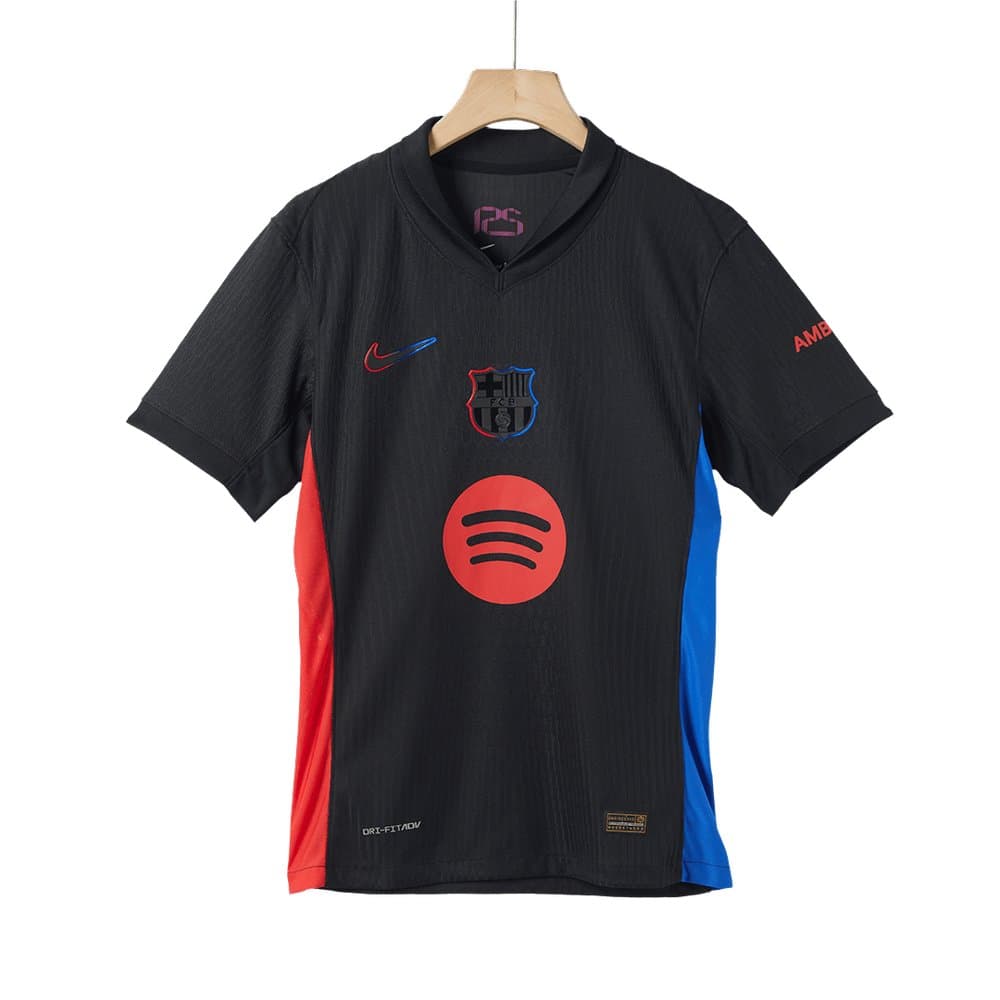 Men's Barcelona Away Authentic Soccer Jersey - Spotify Logo Without Text 2024/25