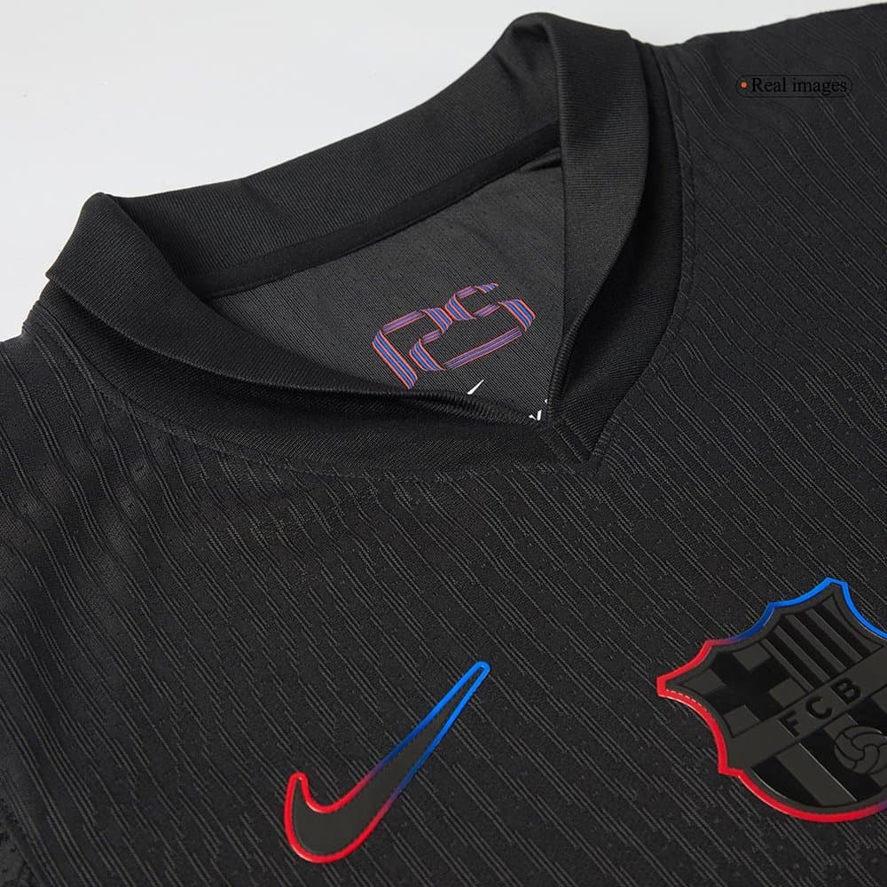 Men's Barcelona Away Authentic Soccer Jersey - Spotify Logo Without Text 2024/25