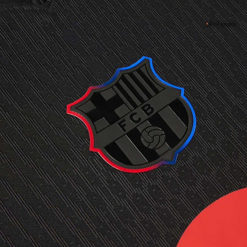 Men's Barcelona Away Authentic Soccer Jersey - Spotify Logo Without Text 2024/25