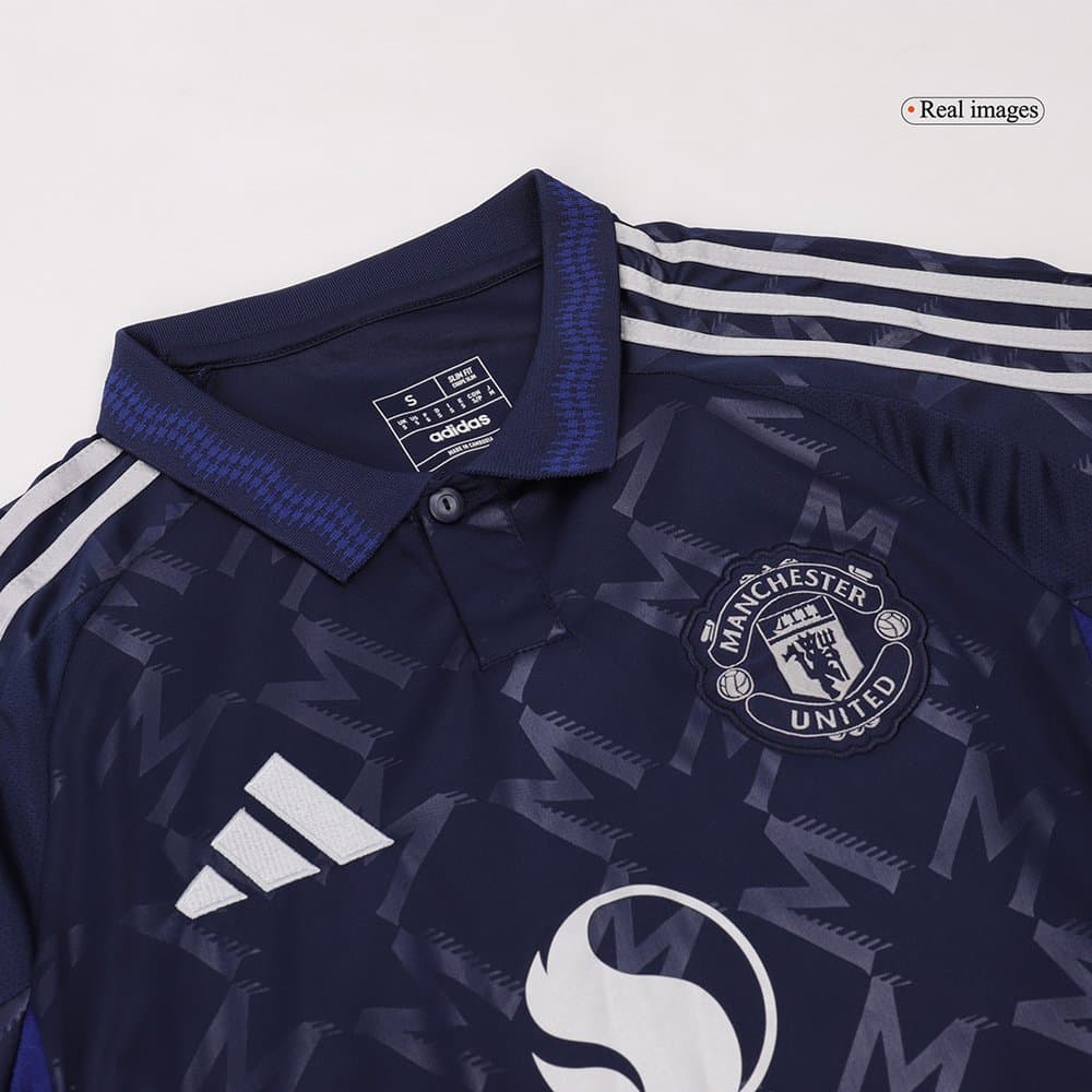 Men's MOUNT #7 Manchester United Away Replica Soccer Jersey 2024/25