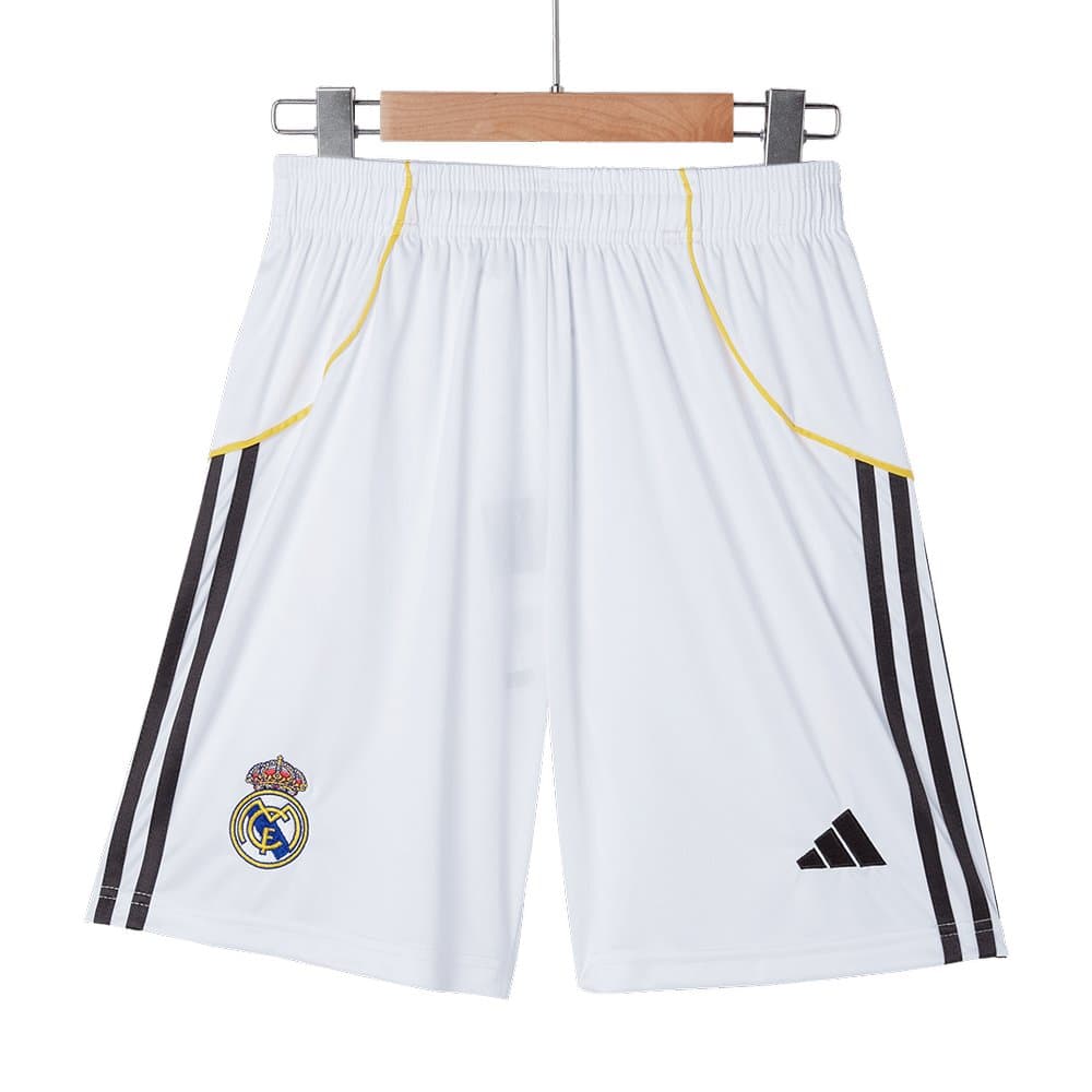 Men's Real Madrid Home Soccer Shorts 2025/26 Men's Real Madrid Home Soccer Shorts 2025/26