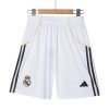 Men's Real Madrid Home Soccer Shorts 2025/26 Men's Real Madrid Home Soccer Shorts 2025/26