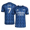Men's SAKA #7 Arsenal Away Authentic Jersey 2025/26 Men's SAKA #7 Arsenal Away Authentic Jersey 2025/26