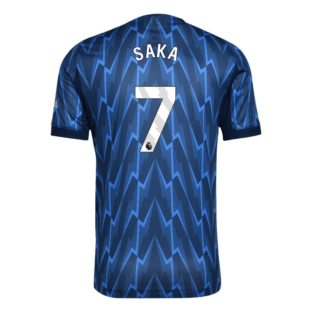 Men's SAKA #7 Arsenal Away Authentic Jersey 2025/26 Men's SAKA #7 Arsenal Away Authentic Jersey 2025/26