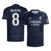 Men's VALVERDE #8 Real Madrid Away Replica Soccer Jersey 2025/26