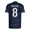 Men's VALVERDE #8 Real Madrid Away Replica Soccer Jersey 2025/26