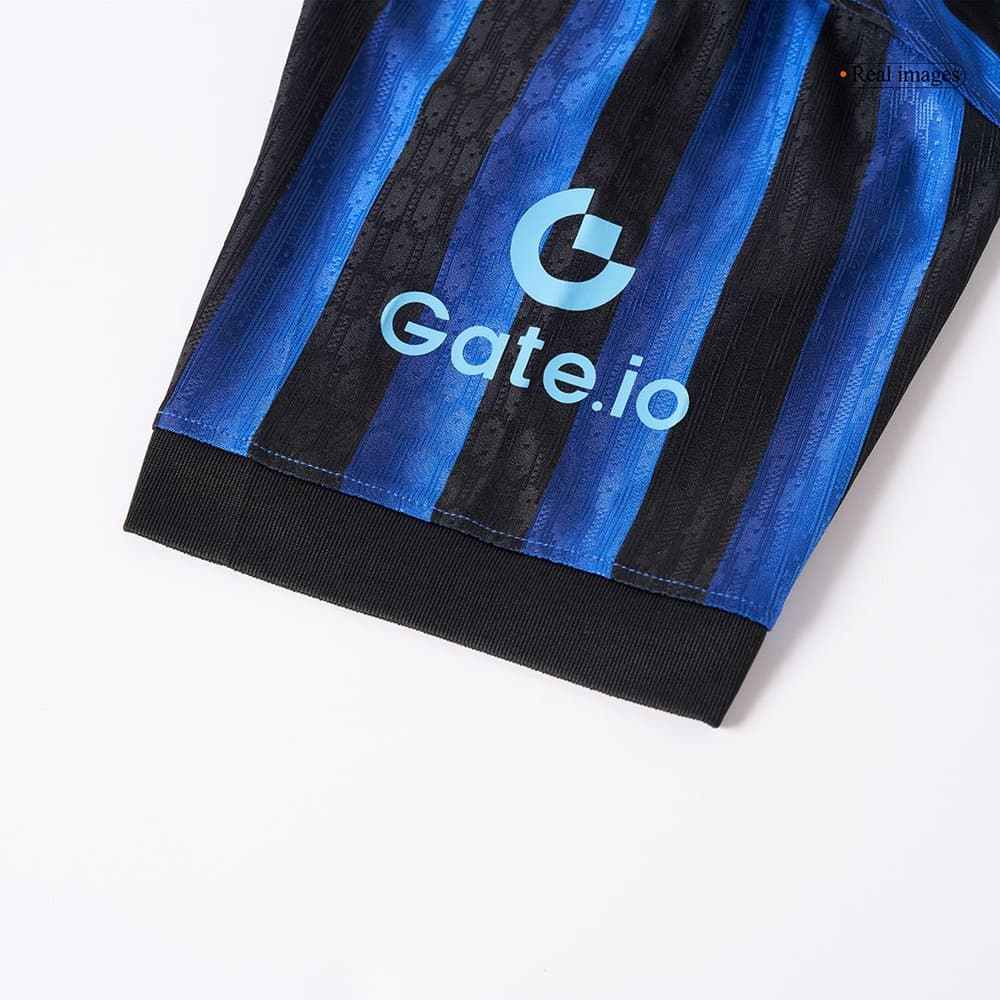Men's THURAM #9 Inter Milan Home Authentic Soccer Jersey 2025/26 Men's THURAM #9 Inter Milan Home Authentic Soccer Jersey 2025/26
