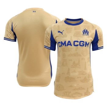 Men's Marseille Fourth Away Authentic Jersey 2025/26 Men's Marseille Fourth Away Authentic Jersey 2025/26