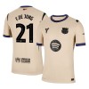 Men's F.DE JONG #21 Barcelona Away Authentic Soccer Jersey - UCL 2025/26 Men's F.DE JONG #21 Barcelona Away Authentic Soccer Jersey - UCL 2025/26