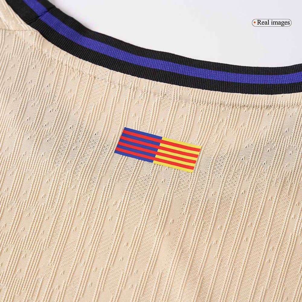 Men's F.DE JONG #21 Barcelona Away Authentic Soccer Jersey - UCL 2025/26 Men's F.DE JONG #21 Barcelona Away Authentic Soccer Jersey - UCL 2025/26