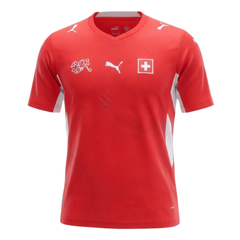 Men's Switzerland Home Replica Soccer Jersey World Cup 2026 Men's Switzerland Home Replica Soccer Jersey World Cup 2026