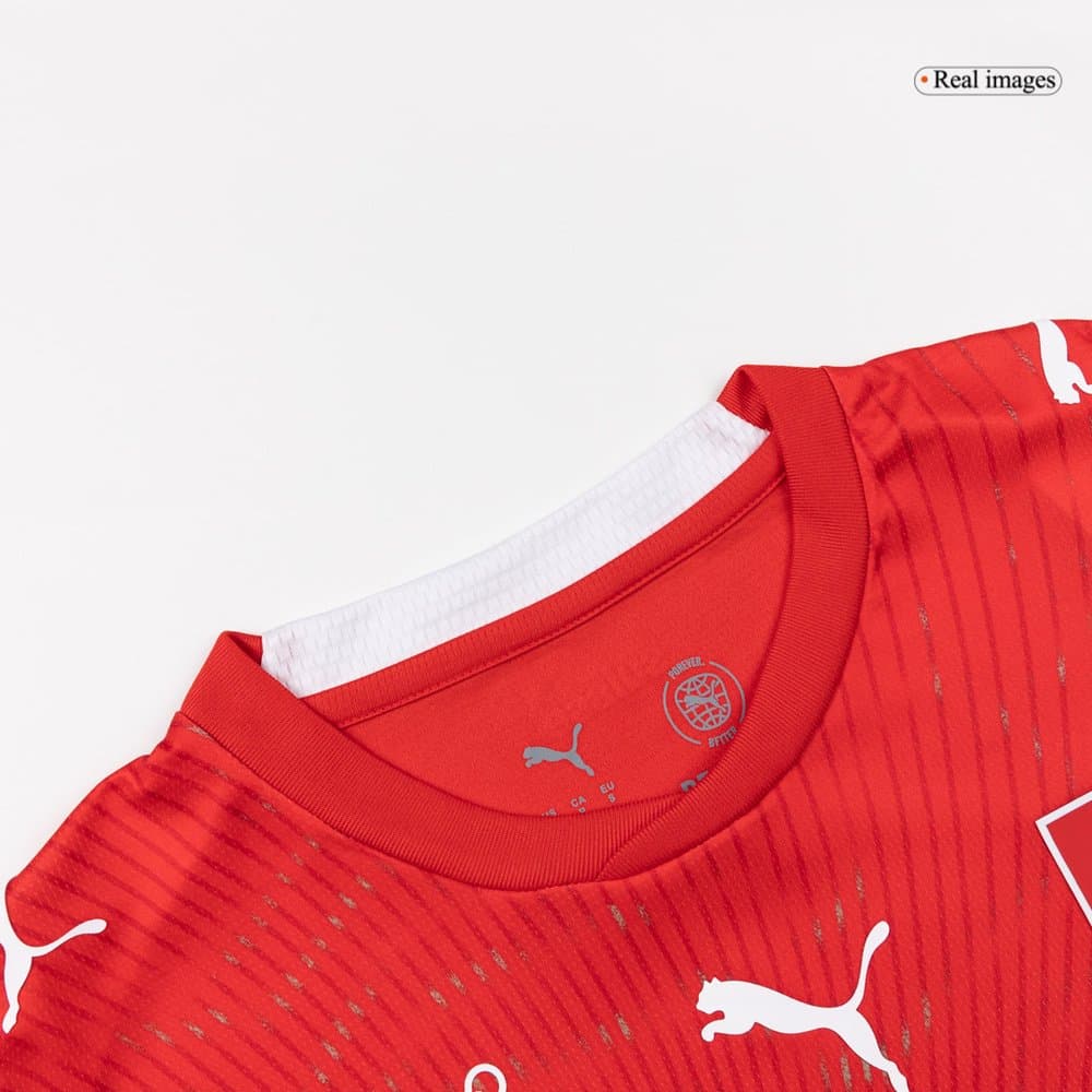 Men's Switzerland Home Replica Soccer Jersey World Cup 2026 Men's Switzerland Home Replica Soccer Jersey World Cup 2026