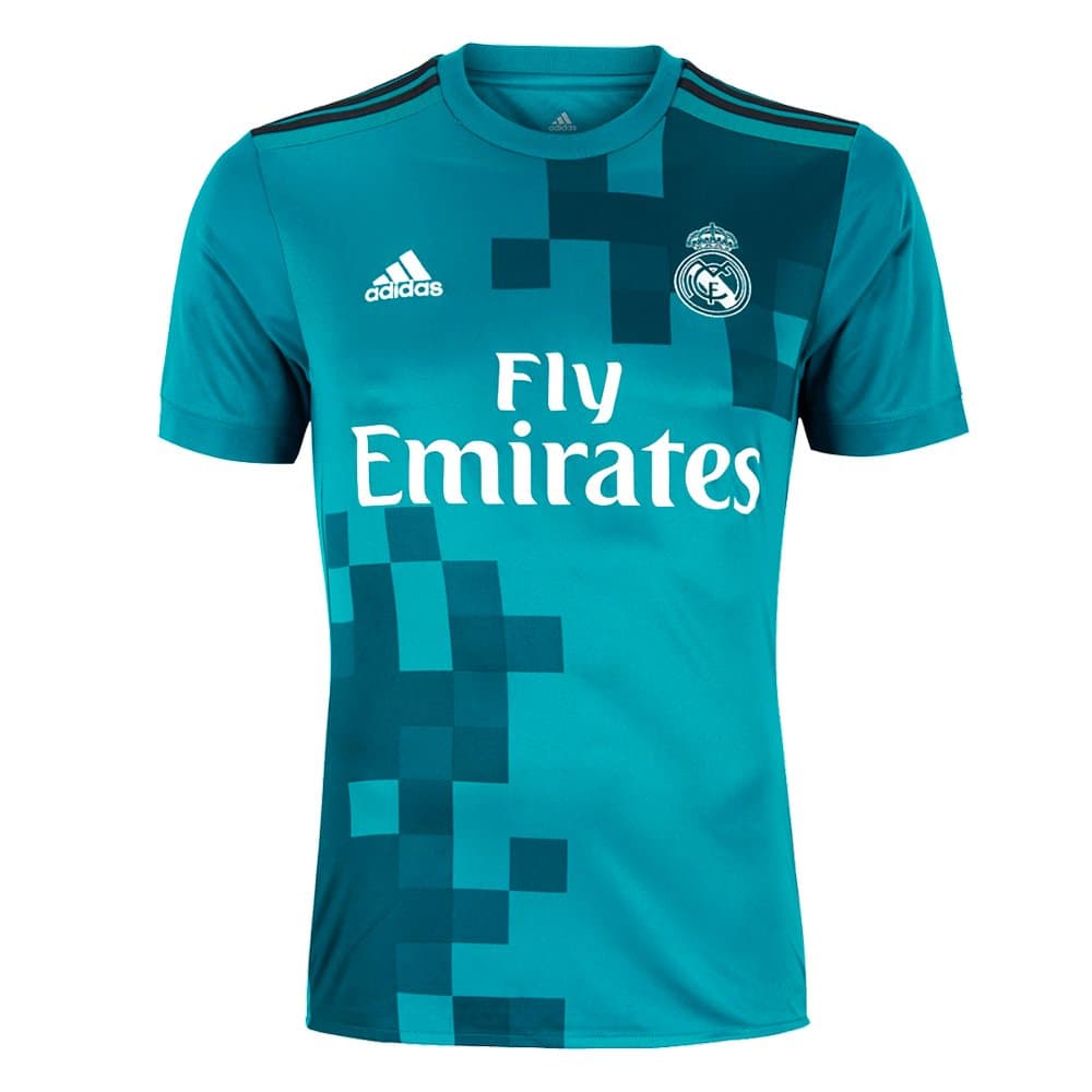 Men's Real Madrid Third Away Retro Soccer Jersey 2017/18 Men's Real Madrid Third Away Retro Soccer Jersey 2017/18