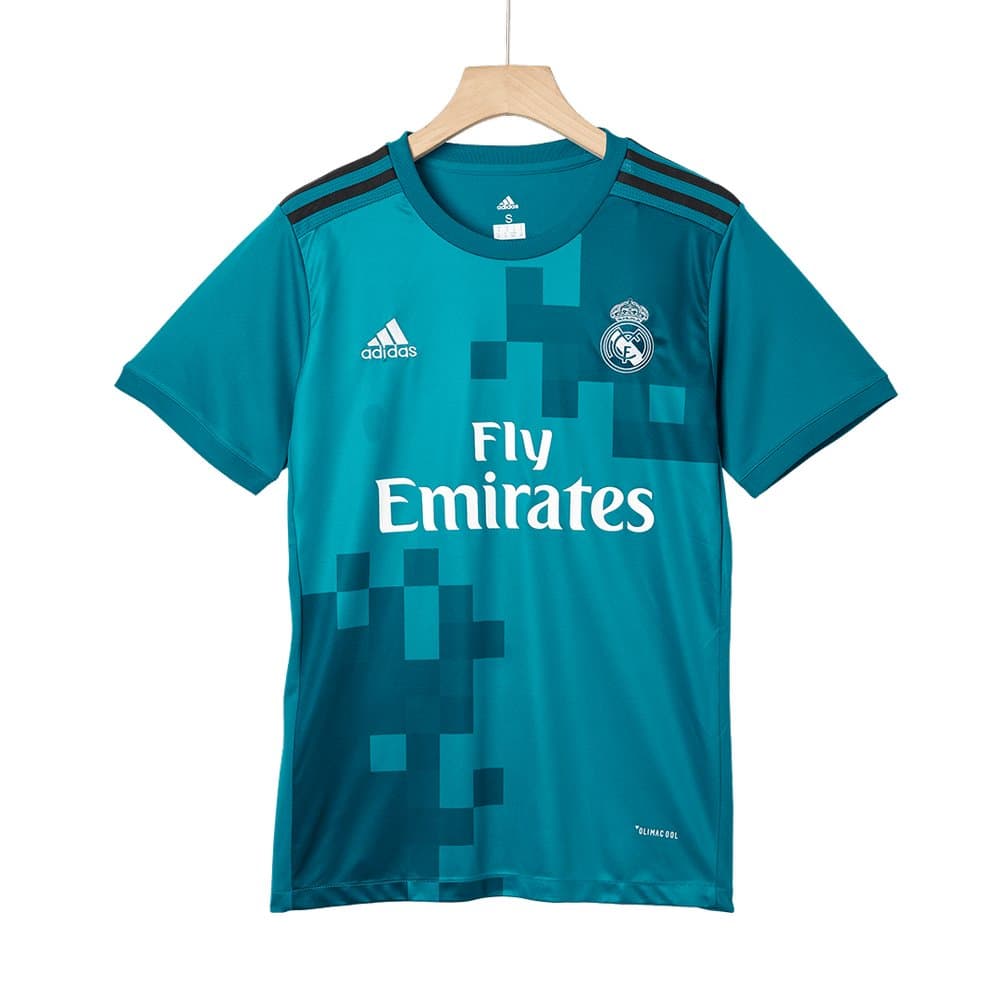 Men's Real Madrid Third Away Retro Soccer Jersey 2017/18 Men's Real Madrid Third Away Retro Soccer Jersey 2017/18