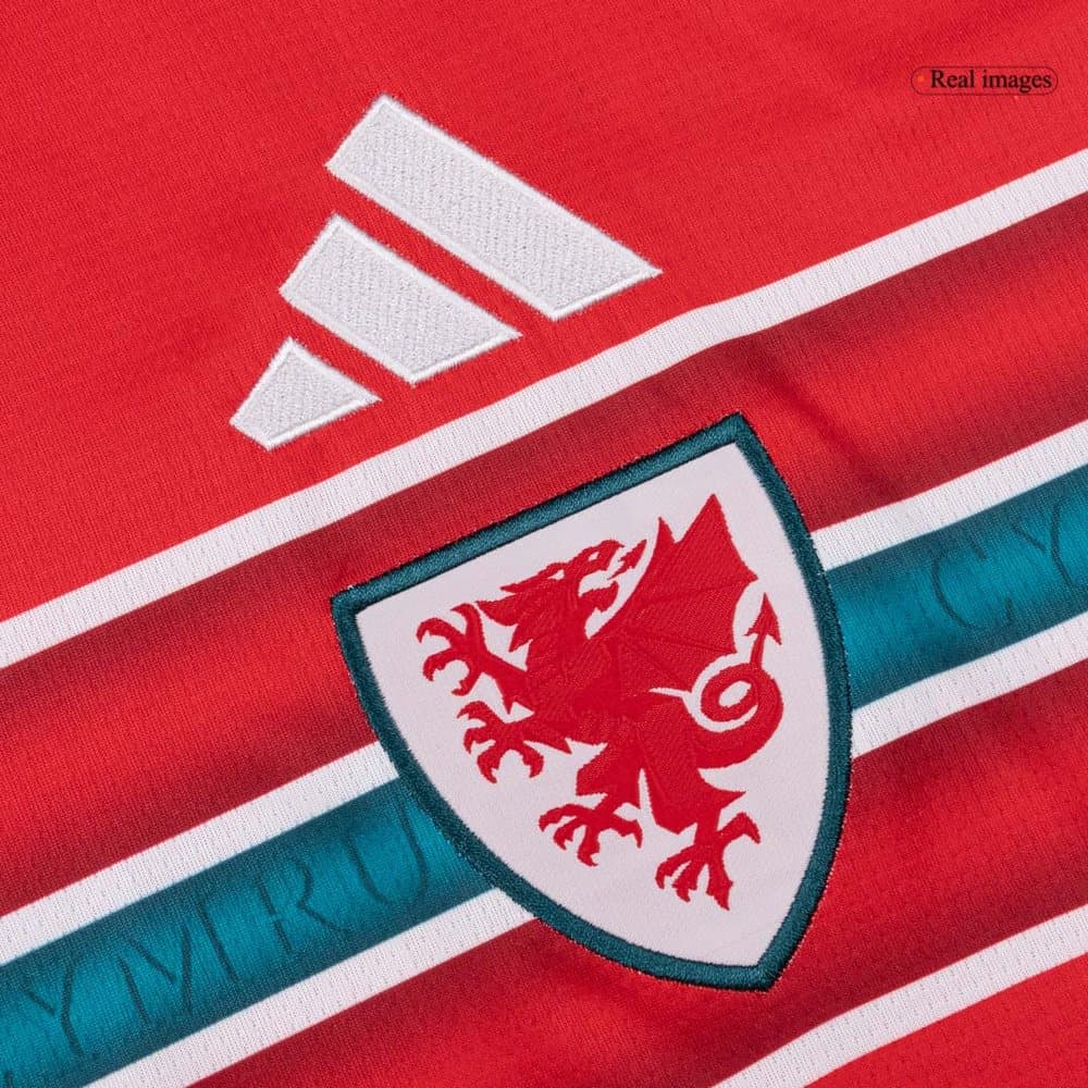 Men's Wales Home Replica Soccer Jersey World Cup 2026 Men's Wales Home Replica Soccer Jersey World Cup 2026