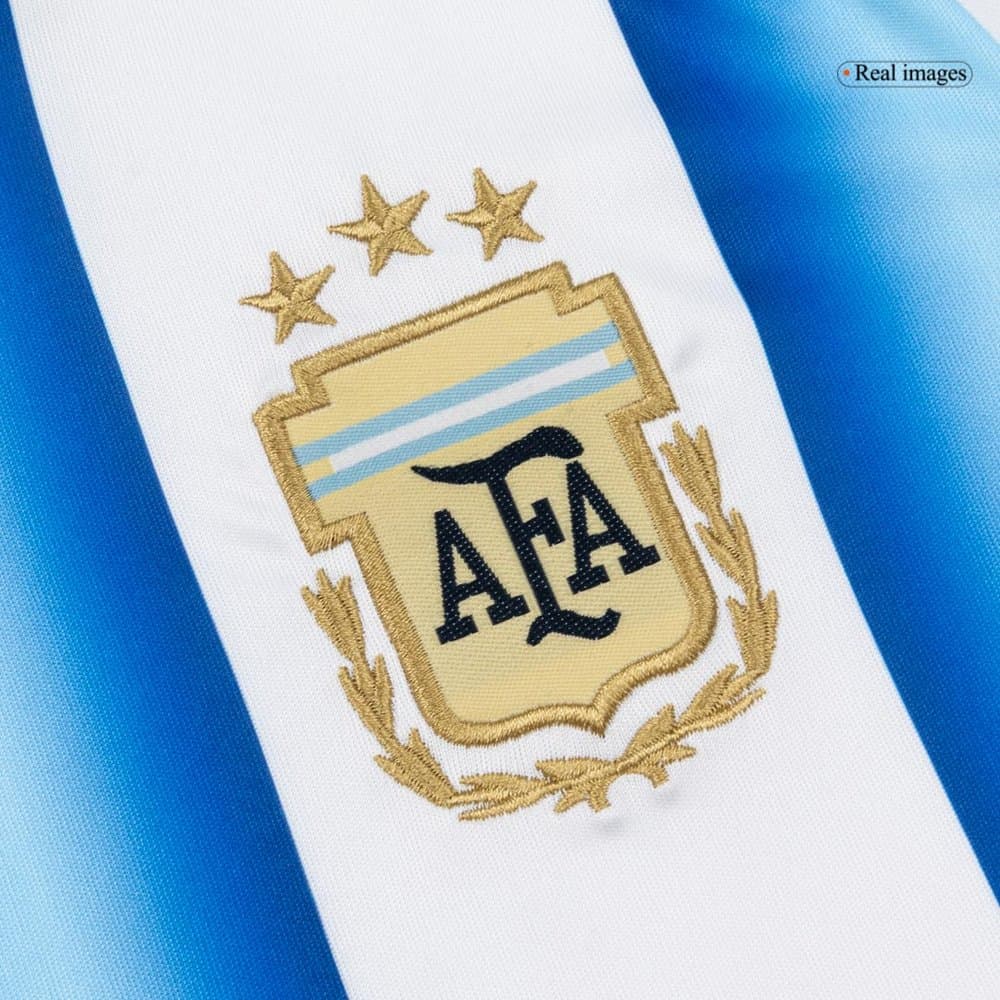 Kid's Argentina Home Soccer Jersey Kit World Cup 2026