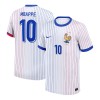 Men's MBAPPE #10 France Away Replica Soccer Jersey EURO 2024