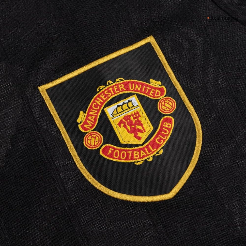 Men's Manchester United Away Retro Soccer Jersey Long Sleeve 1993/94 Men's Manchester United Away Retro Soccer Jersey Long Sleeve 1993/94