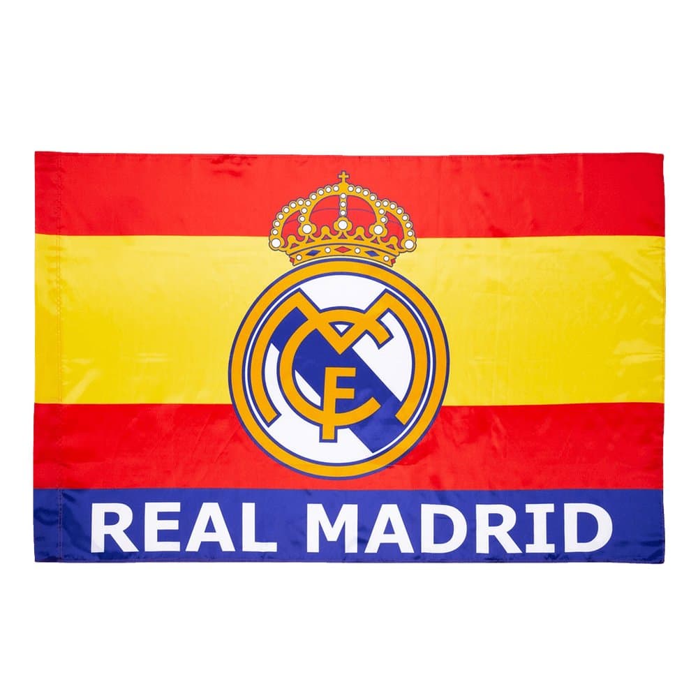 Real Madrid Team Flag Red