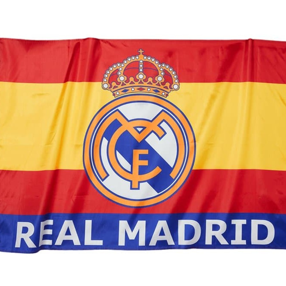 Real Madrid Team Flag Red