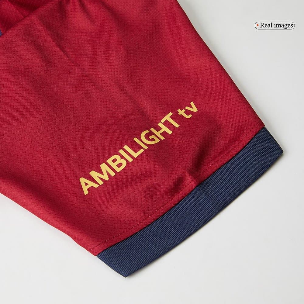 Men's Barcelona Home Replica Soccer Jersey-Spotify Logo Without Text 2024/25 Men's Barcelona Home Replica Soccer Jersey-Spotify Logo Without Text 2024/25
