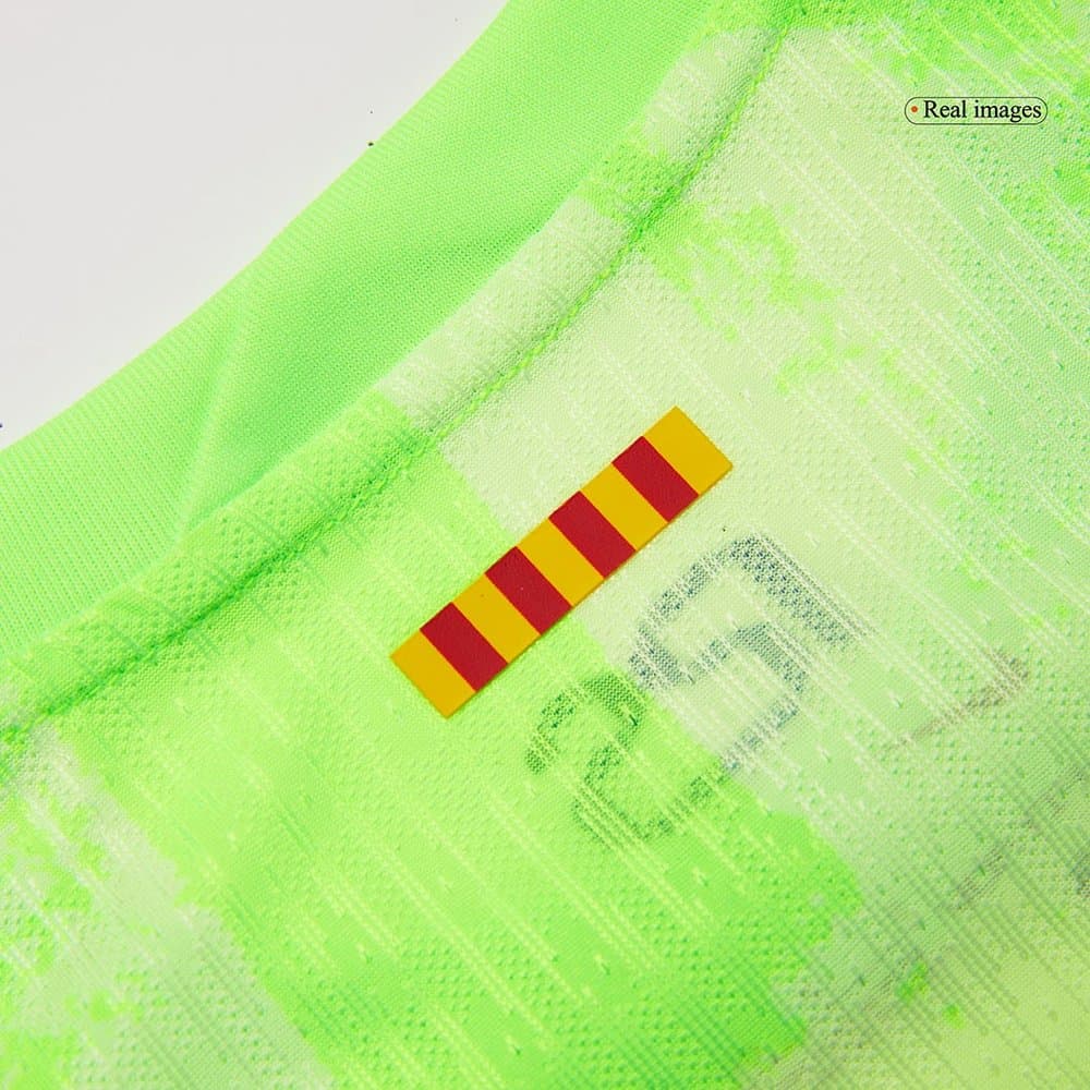 Men's Barcelona Third Away Authentic Soccer Jersey -Spotify Logo Without Text 2024/25 Men's Barcelona Third Away Authentic Soccer Jersey -Spotify Logo Without Text 2024/25