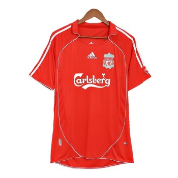 Men's Liverpool Home Retro Soccer Jersey 2006/07