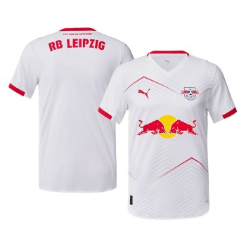 Men's RB Leipzig Home Replica Soccer Jersey 2025/26 Men's RB Leipzig Home Replica Soccer Jersey 2025/26