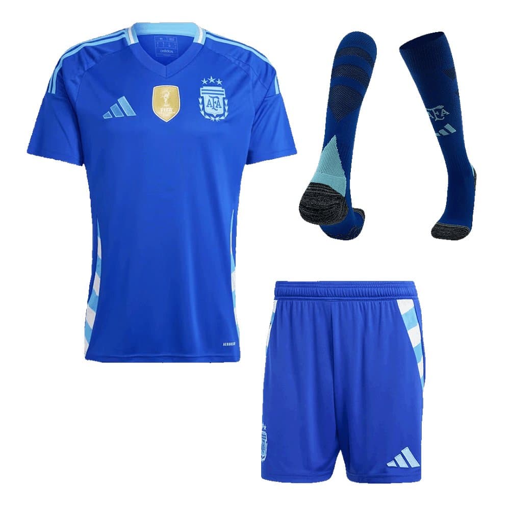 Men's Argentina Away Jersey Full Kit 2024 Men's Argentina Away Jersey Full Kit 2024