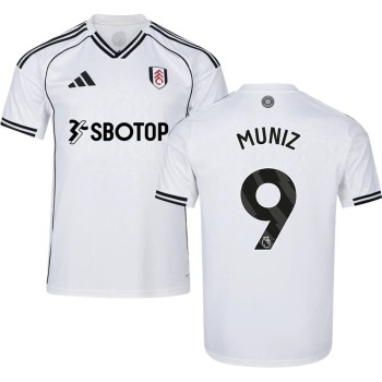 Men's MUNIZ #9 Fulham Home Replica Jersey 2025/26