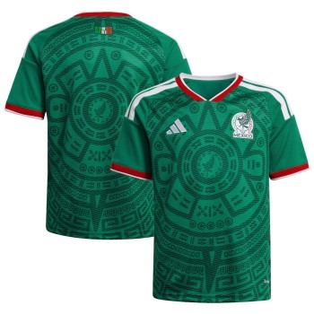 Kid's Mexico Home Replica Jersey World Cup 2026