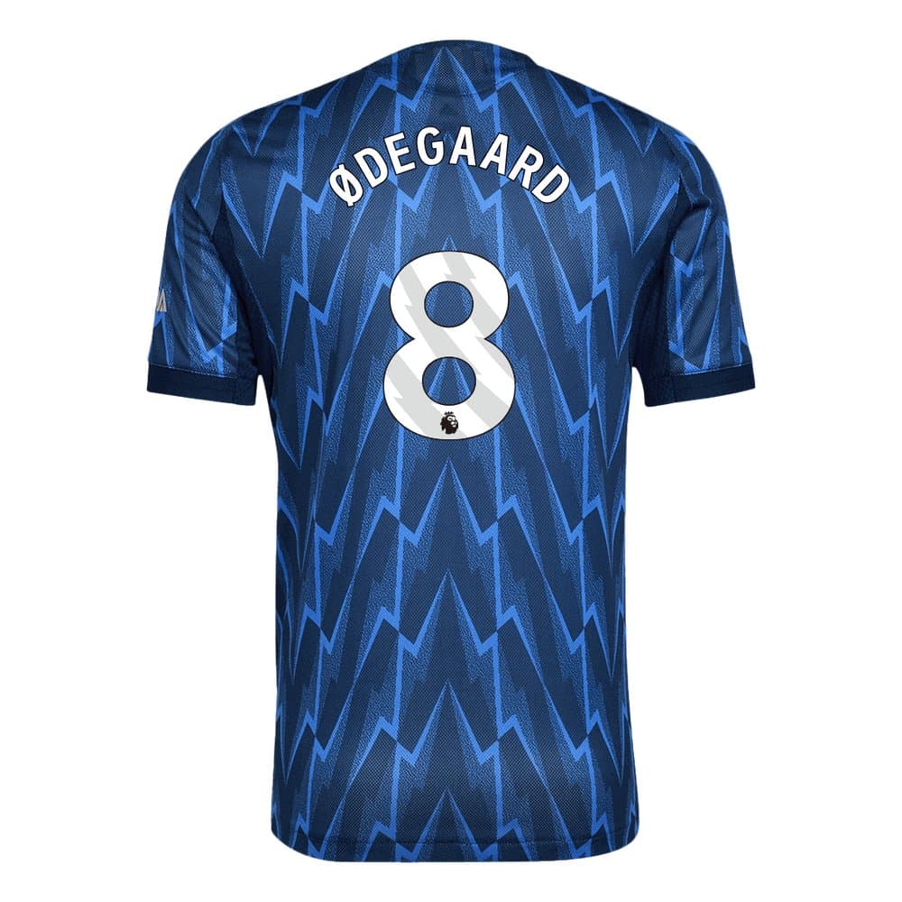Men's ØDEGAARD #8 Arsenal Away Authentic Jersey 2025/26 Men's ØDEGAARD #8 Arsenal Away Authentic Jersey 2025/26