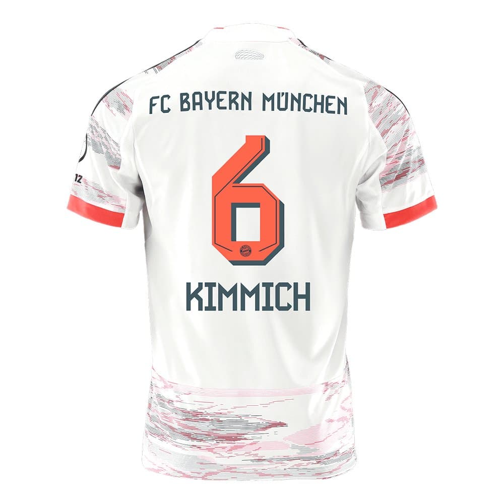 Men's KIMMICH #6 Bayern Munich Away Replica Soccer Jersey 2025/26 Men's KIMMICH #6 Bayern Munich Away Replica Soccer Jersey 2025/26