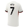 Men's NETO #7 Chelsea Away Replica Soccer Jersey 2025/26
