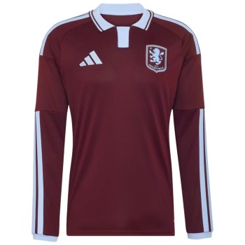 Men's Aston Villa Home Replica Long Sleeve Jersey 2026/27 Men's Aston Villa Home Replica Long Sleeve Jersey 2026/27