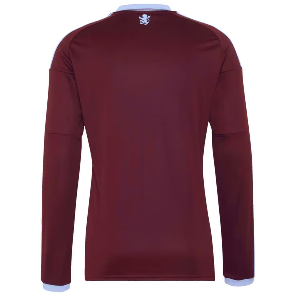 Men's Aston Villa Home Replica Long Sleeve Jersey 2026/27 Men's Aston Villa Home Replica Long Sleeve Jersey 2026/27