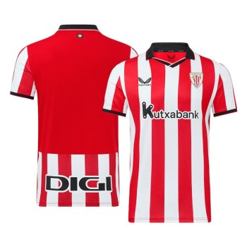 Men's Athletic Club de Bilbao Home Replica Soccer Jersey 2025/26 Men's Athletic Club de Bilbao Home Replica Soccer Jersey 2025/26