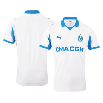 Men's Marseille Home Authentic Soccer Jersey 2025/26 Men's Marseille Home Authentic Soccer Jersey 2025/26