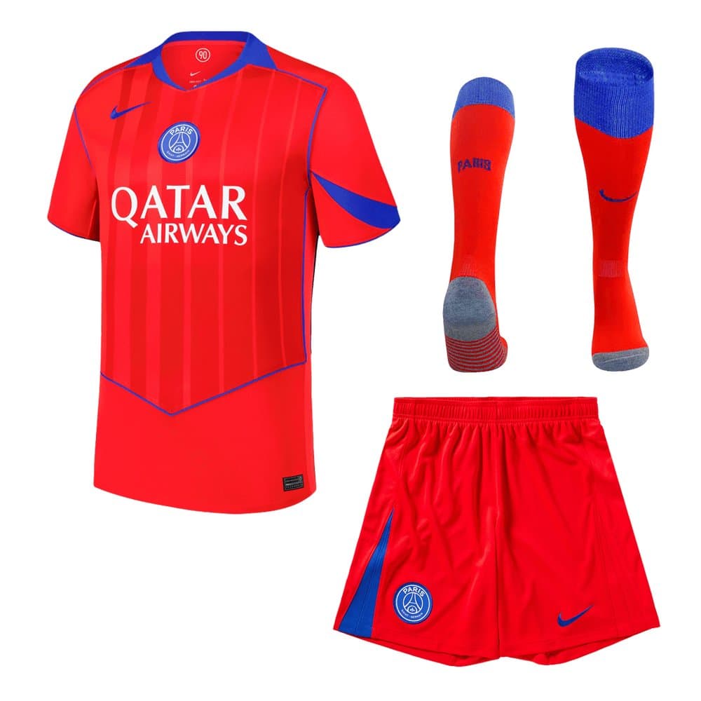 Men's PSG Third Away Jersey Full Kit 2025/26 Men's PSG Third Away Jersey Full Kit 2025/26
