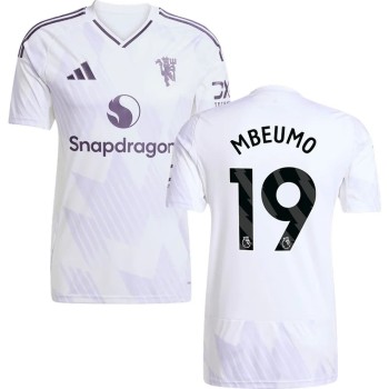 Kid's MBEUMO #19 Manchester United Away Replica Jersey 2025/26
