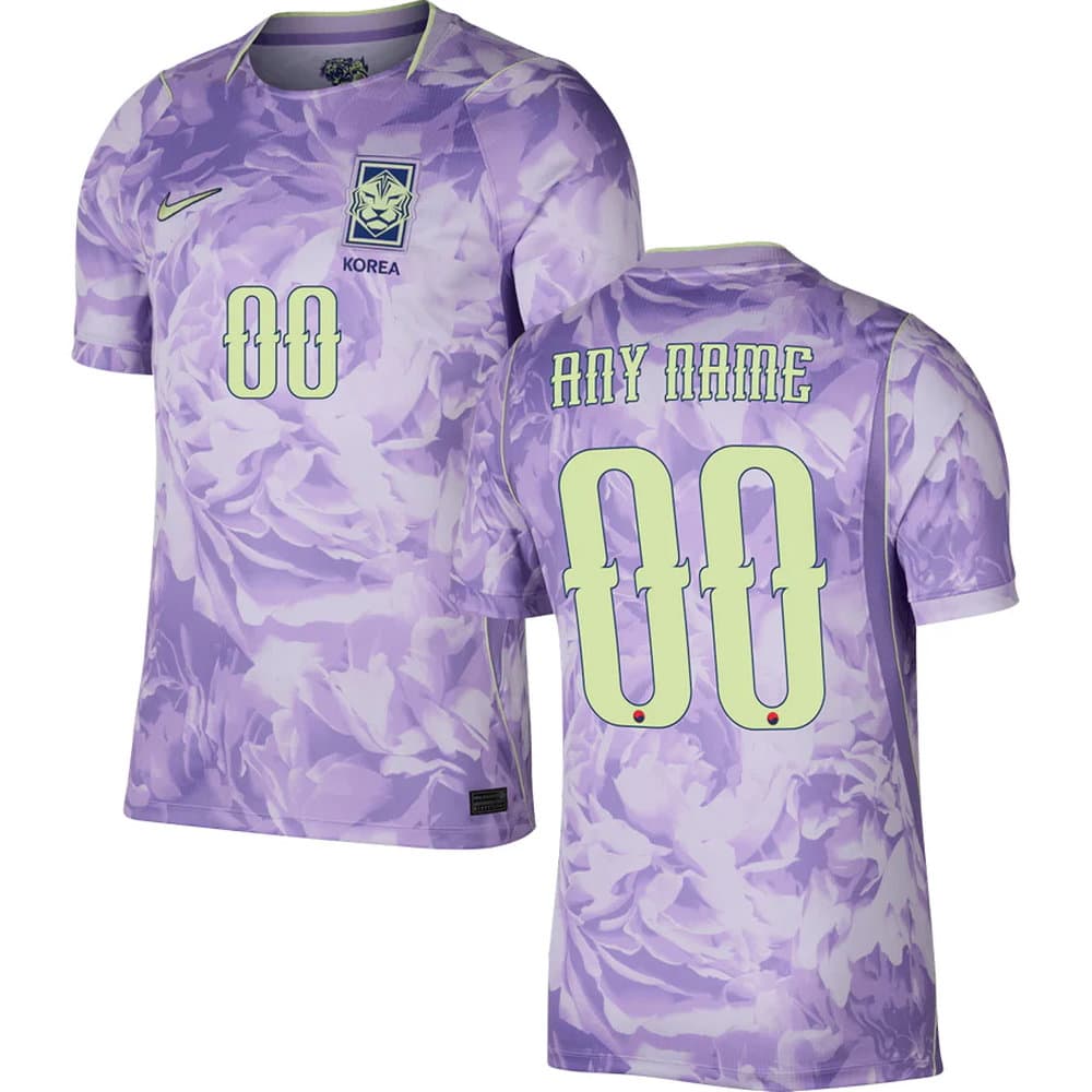 Men's South Korea Away Replica Custom Jersey World Cup 2026