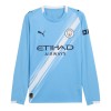 Men's Manchester City Home Long Sleeve Jersey 2025/26